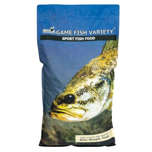 Natural Waterscapes floating pellets image demonstrates easy surface feeding for pond fish.