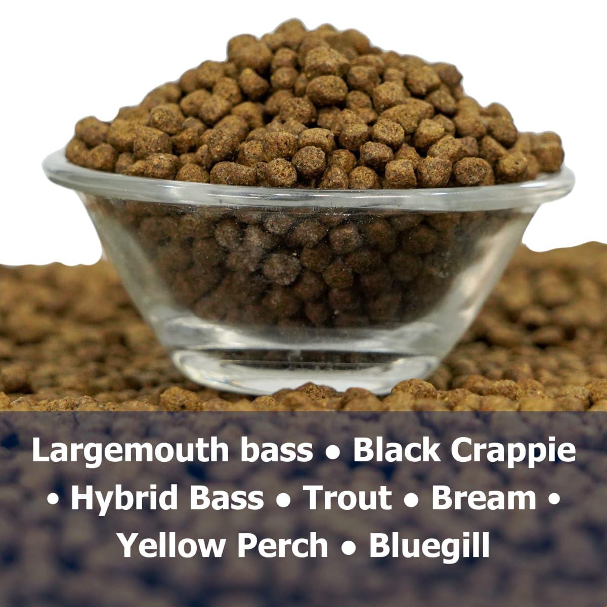 Natural Waterscapes sport fish variety pellets for trout bass and bluegill.