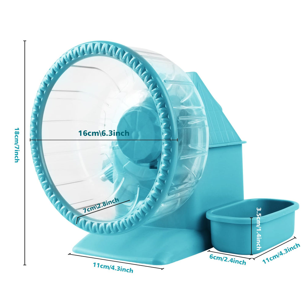 NATURE Ann wheel dimensions guide compatible cage setup for hamsters.