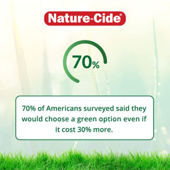 Nature-Cide Flea & Tick with a mild no-odor scent for family-friendly use.