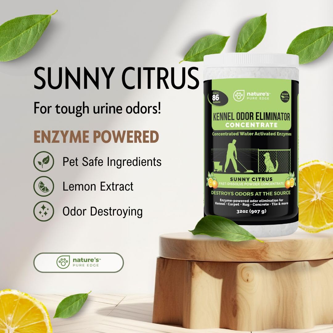 Nature's Pure Edge all-surfaces odor eliminator works on carpets and floors