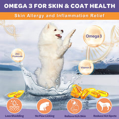 Nature Target Probiotics for Dogs – prebiotics and enzymes aid digestion and nutrient absorption.