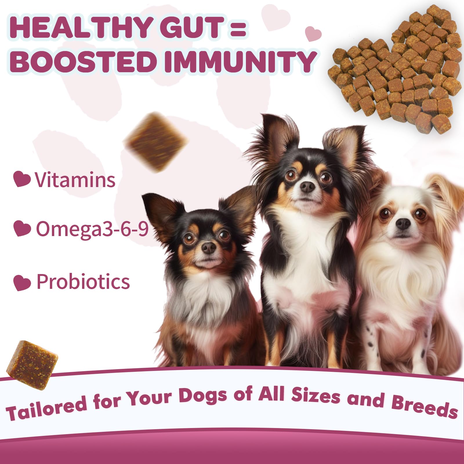 Nature Target skin and coat health boosted by omega fatty acids