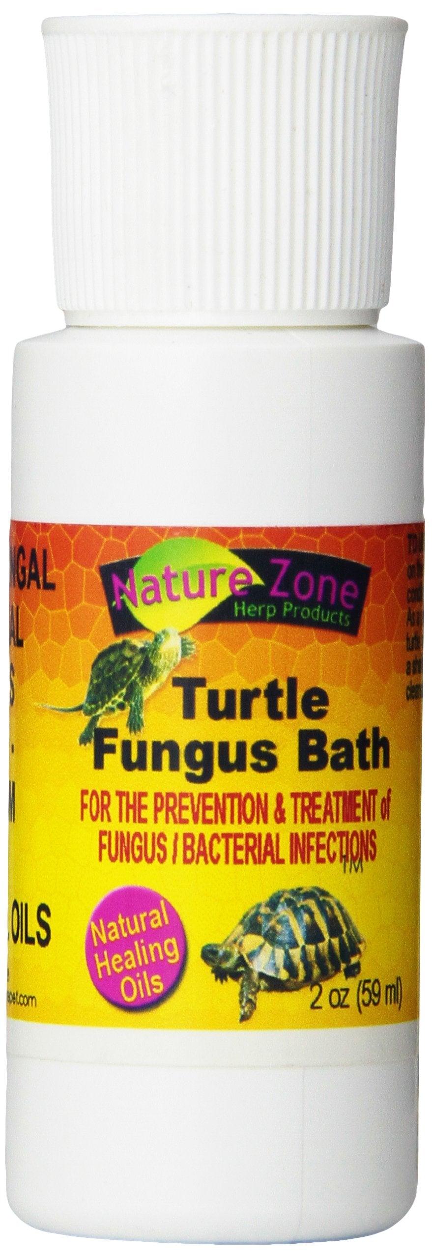 Nature Zone SNZ59241 turtle fungus bath bottle supports reptile care with preventive protection.