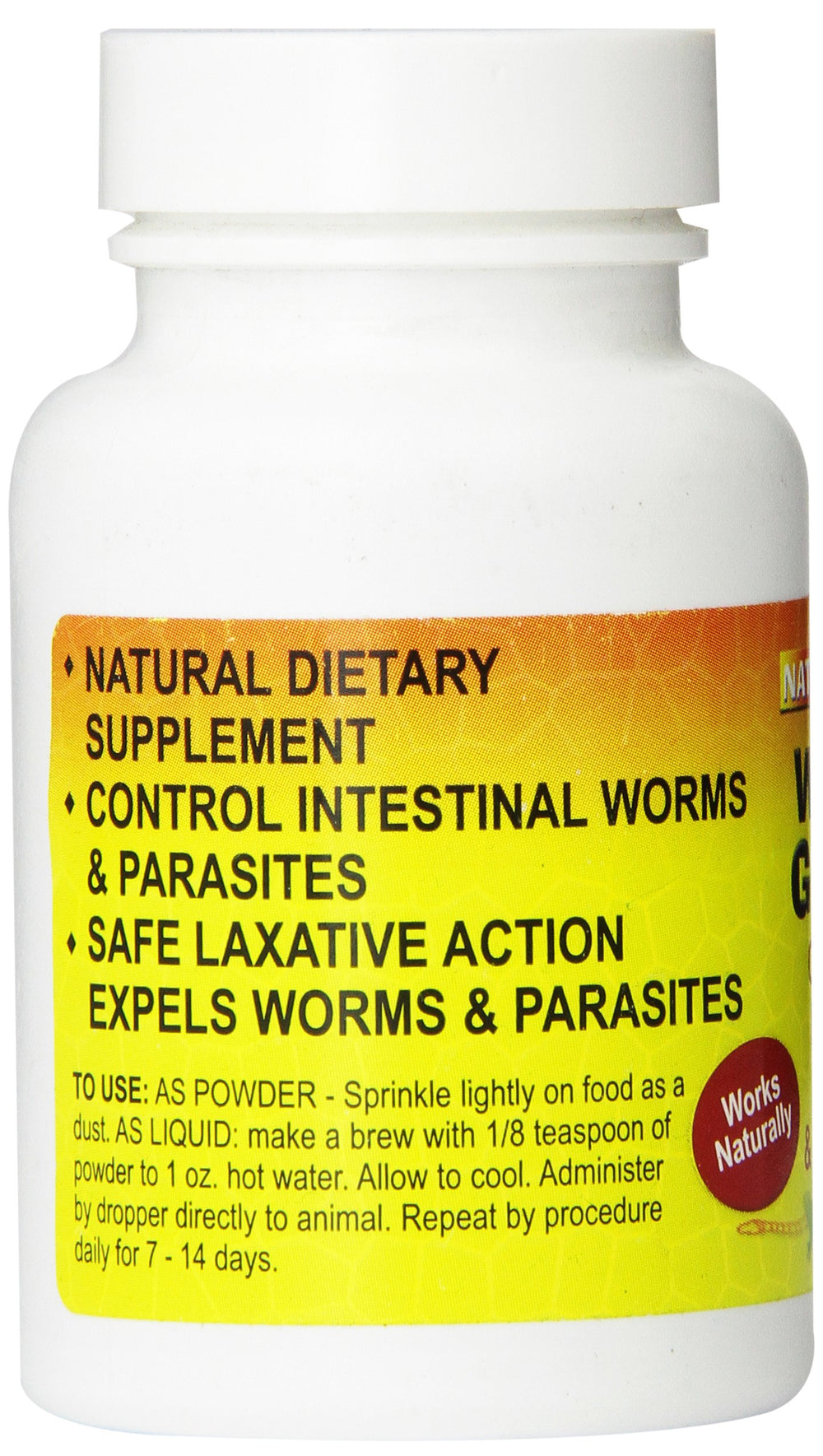 Nature Zone Reptile Worm Guard Powder applied to habitat for safe care.
