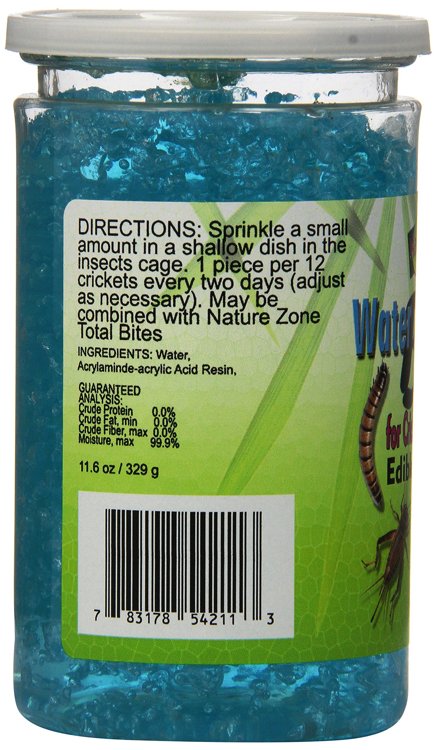 Nature Zone Water Bites calcium-boost bites support cricket nutrition