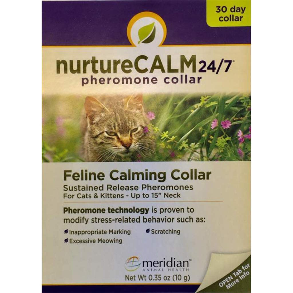NatureCalm NurtureCALM collar front view supports calm during travel