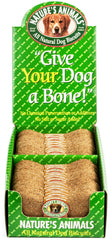 Nature's Animals whole-wheat-flour ingredients close-up signals wholesome bite