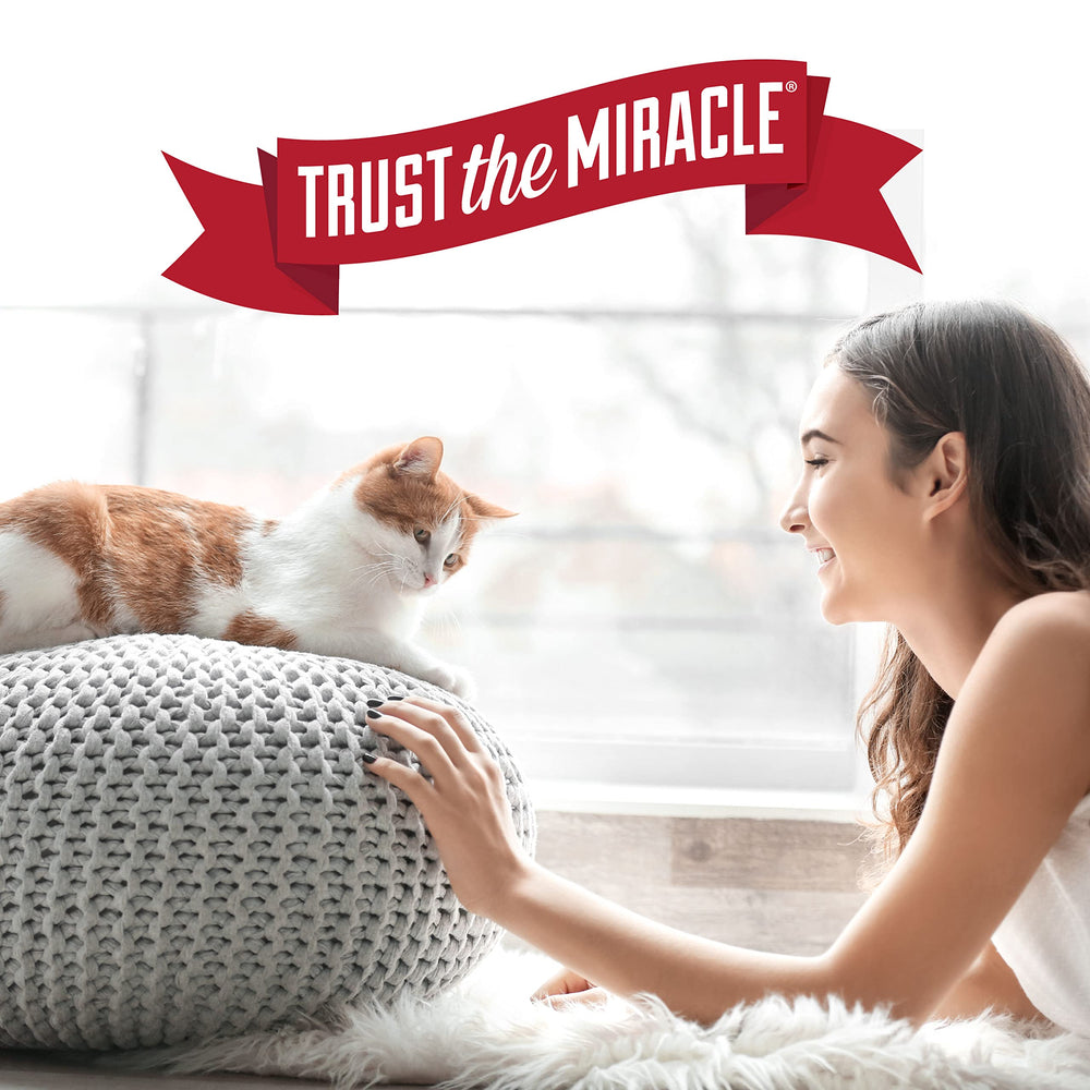 Nature’s Miracle Advanced Platinum No More Spraying pets safe note conveys safety when used as directed