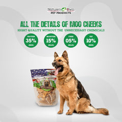Nature's Own Pet Chews 100% natural ingredients highlight premium, additive-free treats.