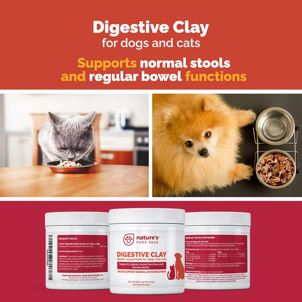 Nature's Pure Edge clay powder closeup reveals a fine texture ideal for easy mixing.