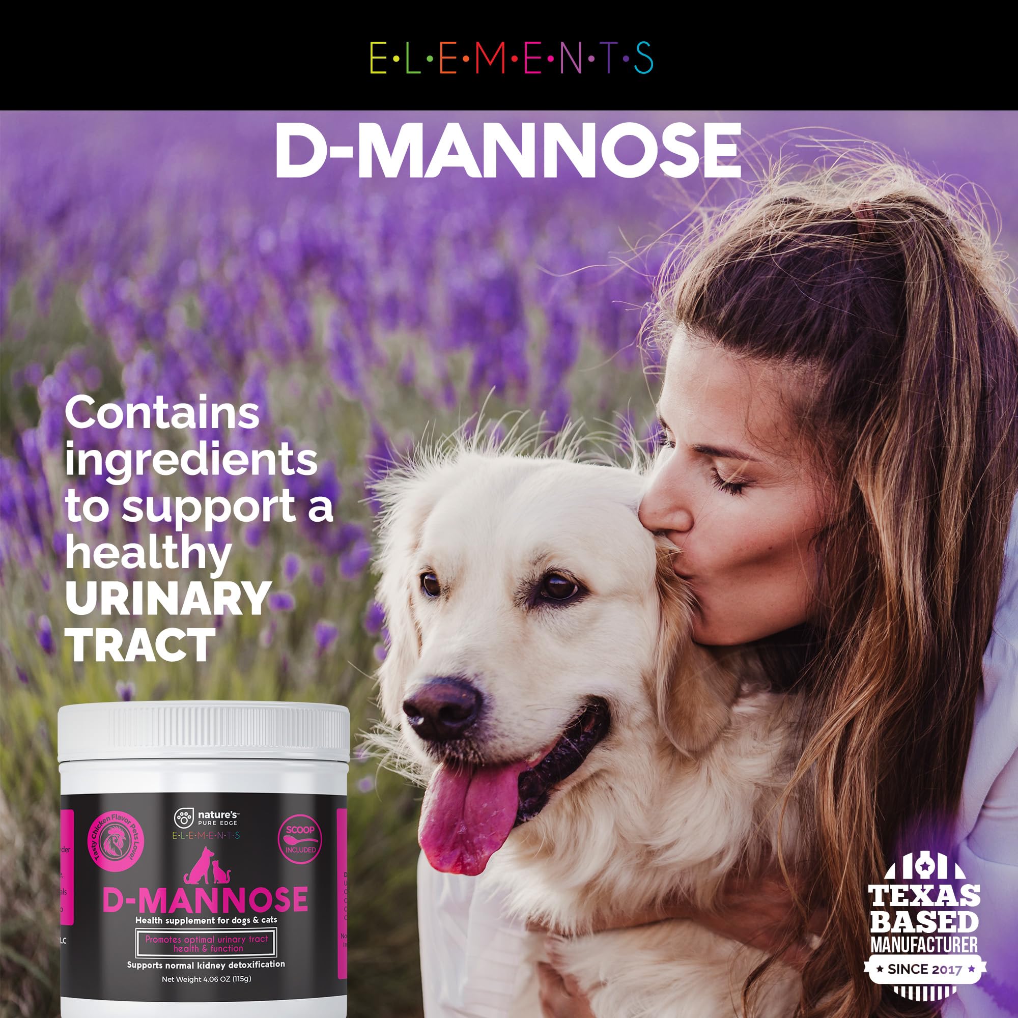 Nature's Pure Edge D-Mannose chicken cats snack with palatable flavor for routine urinary care.