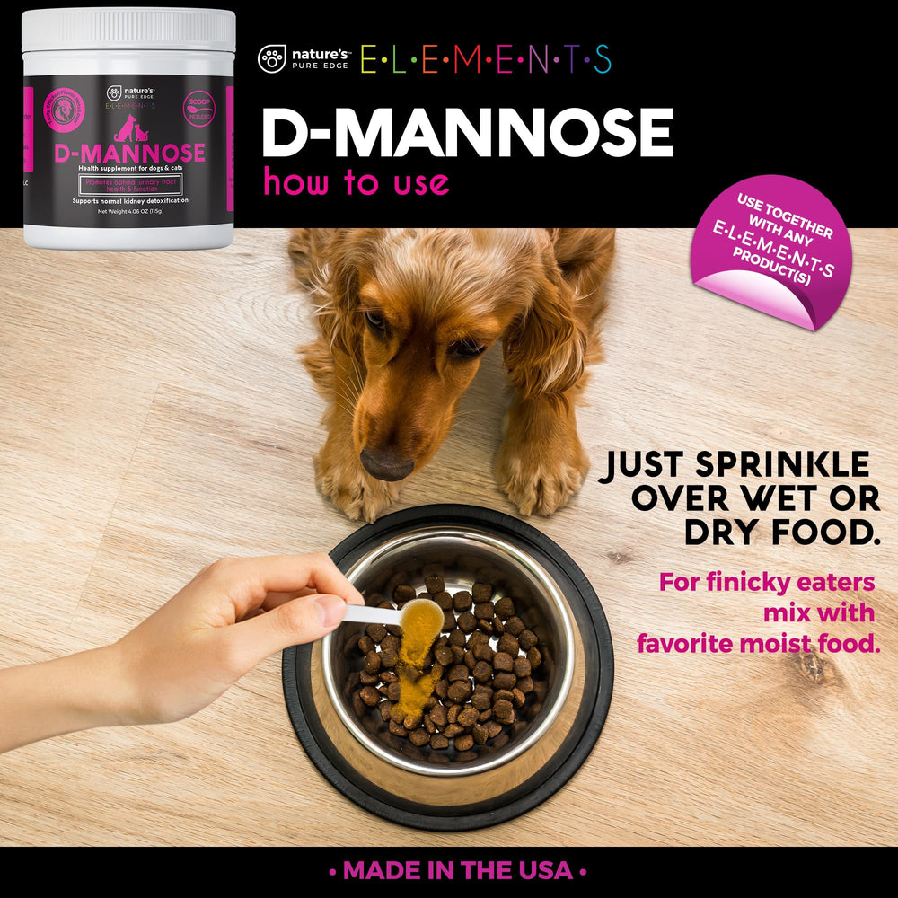 Nature's Pure Edge D-Mannose chicken package front for storage and display.