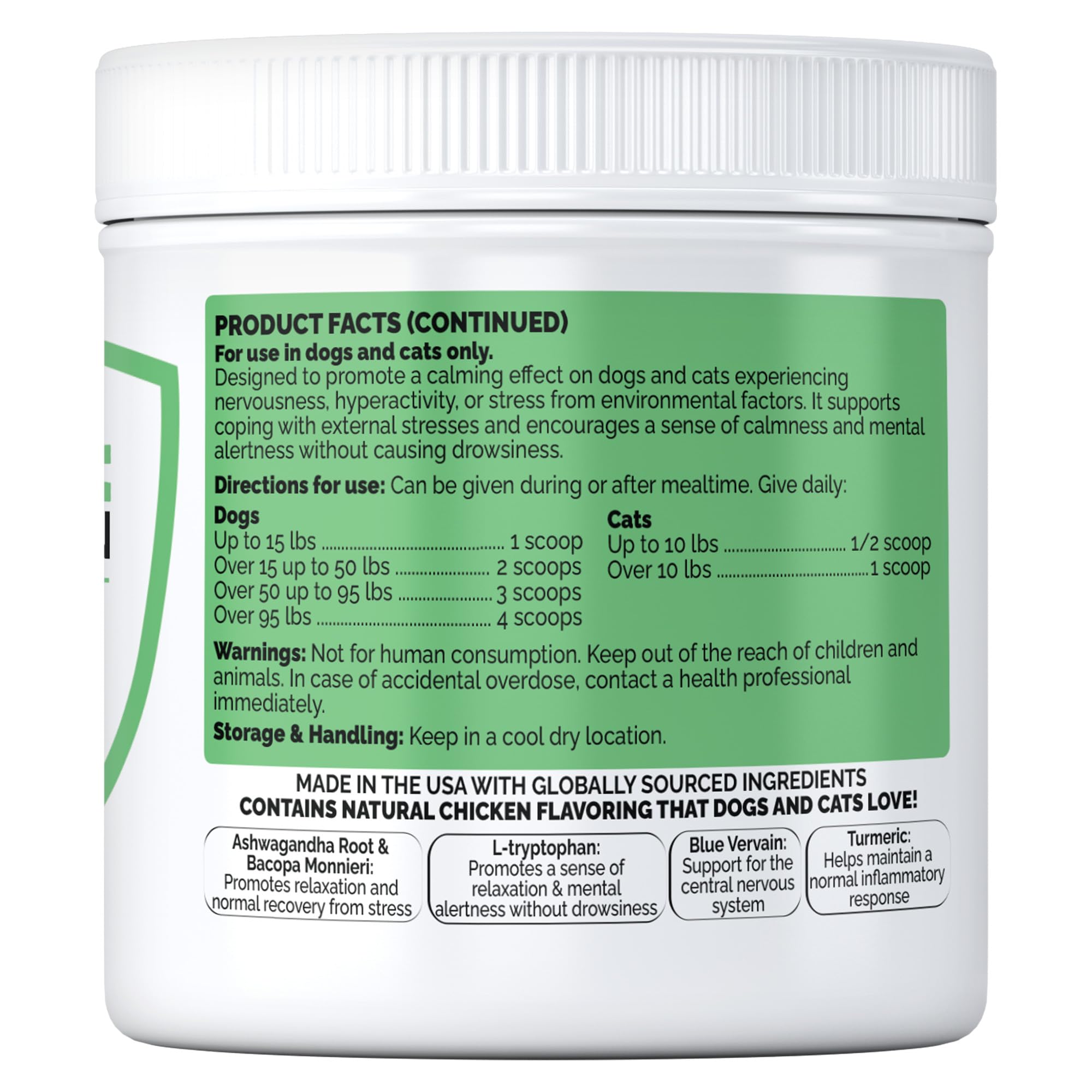 Nature's Pure Edge label emphasizing U.S.A. origin and trustworthy brand.