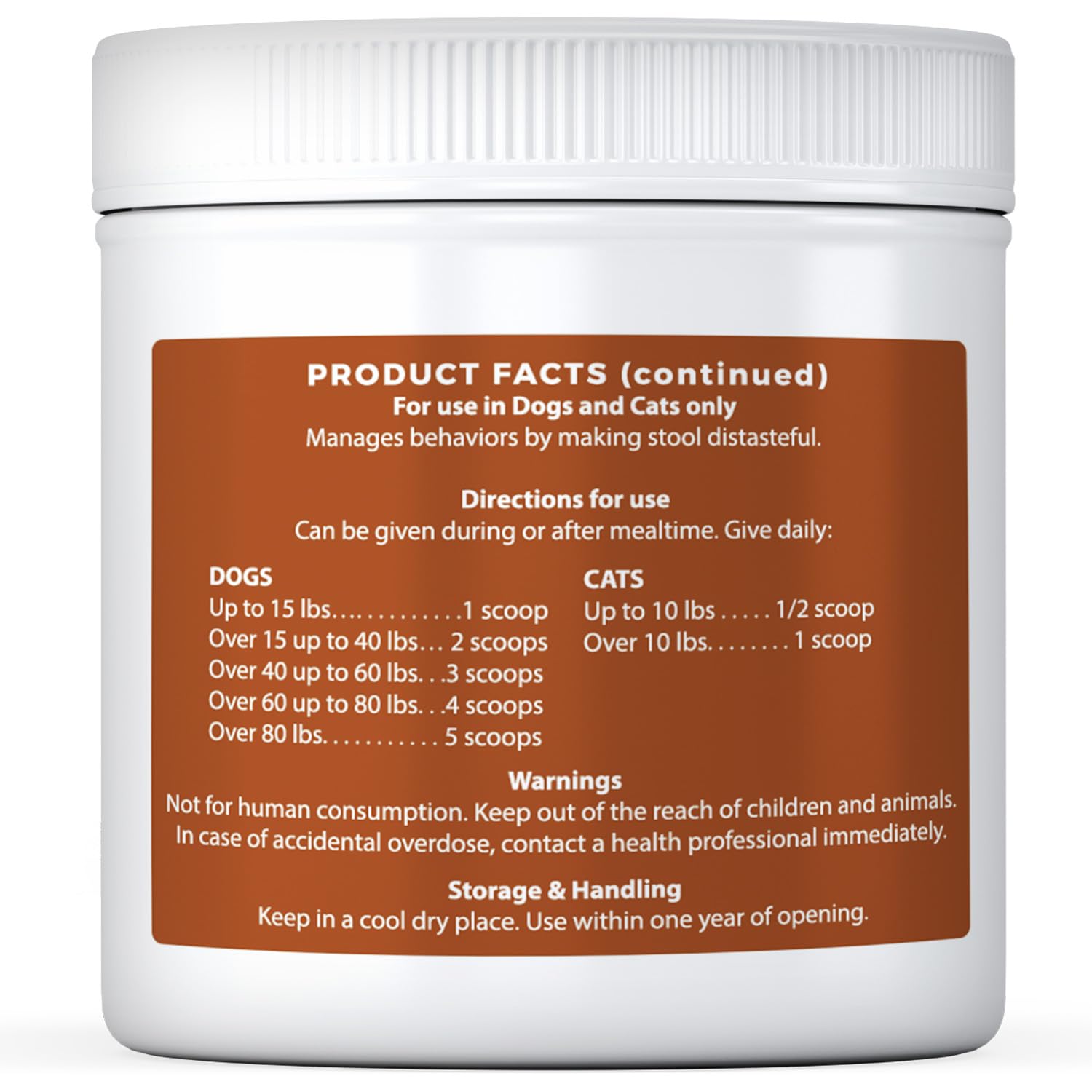 Nature's Pure Edge No Poop Eating Dogs fast-acting option to reduce stool-eating impulses.