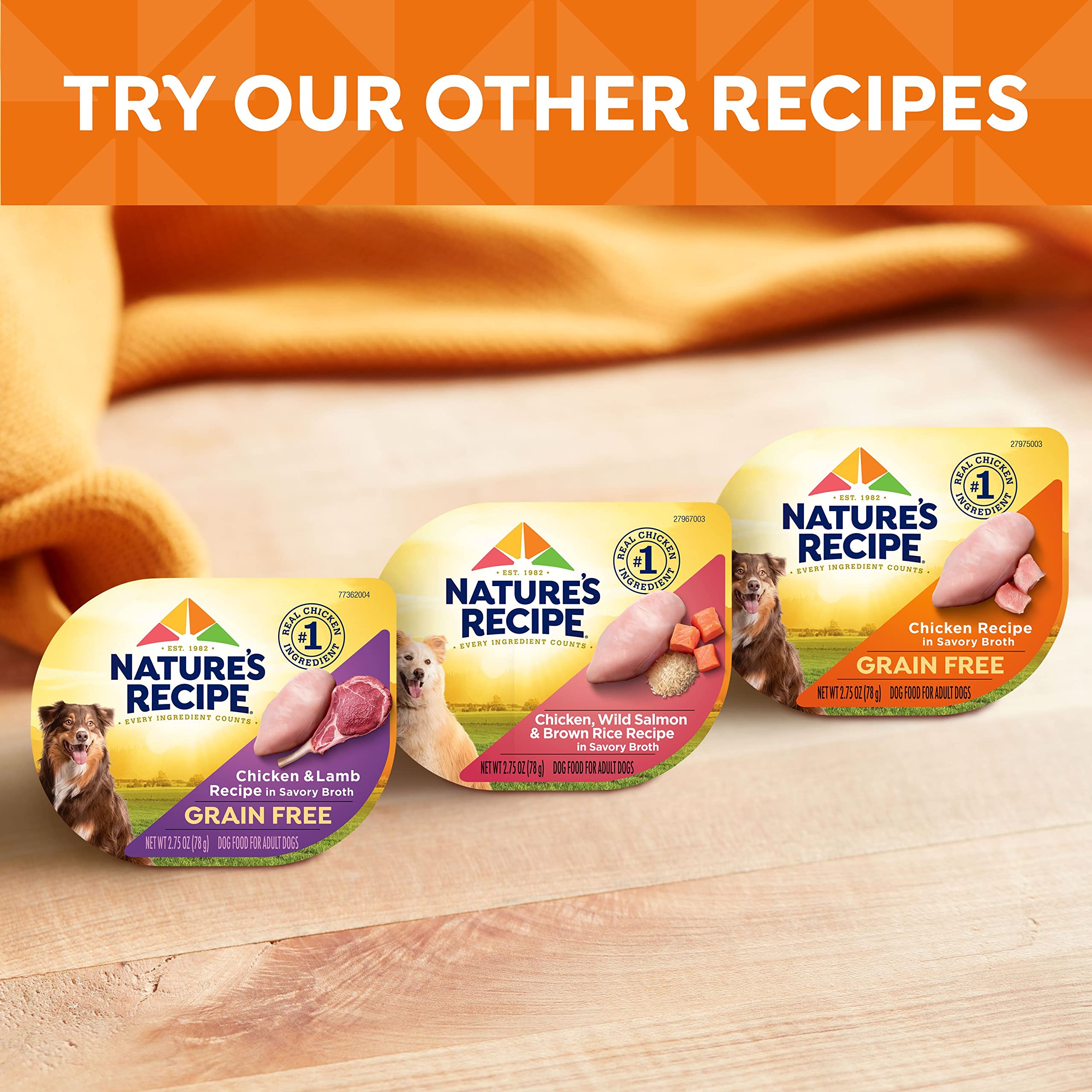 Nature's Recipe convenient-serving-cups evaluated for quick dog meals