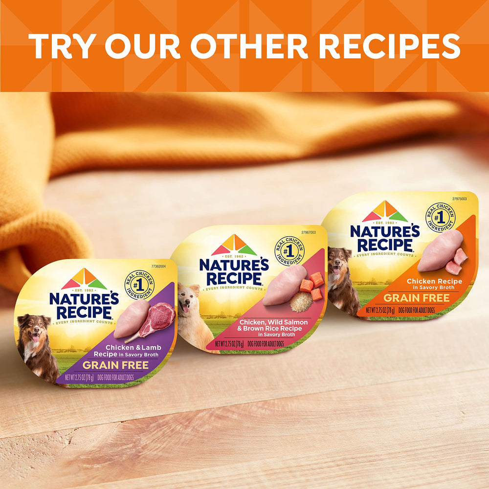 Nature's Recipe convenient-serving-cups evaluated for quick dog meals