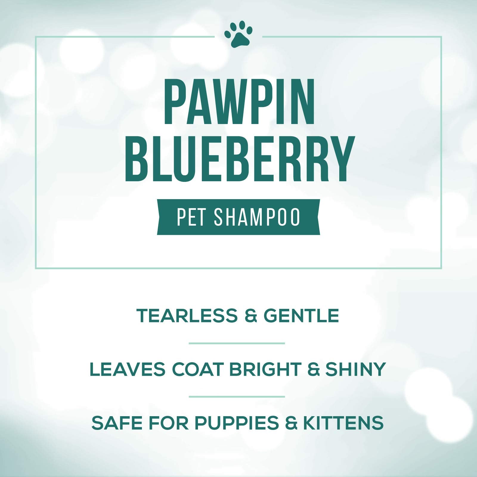 Nature's Specialties Pawpin' Blueberry foamy lather for gentle cleansing