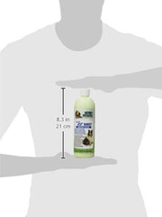 Nature's Specialties Super EZ Dematting Solution ready for dilution in a pre-bath mix.