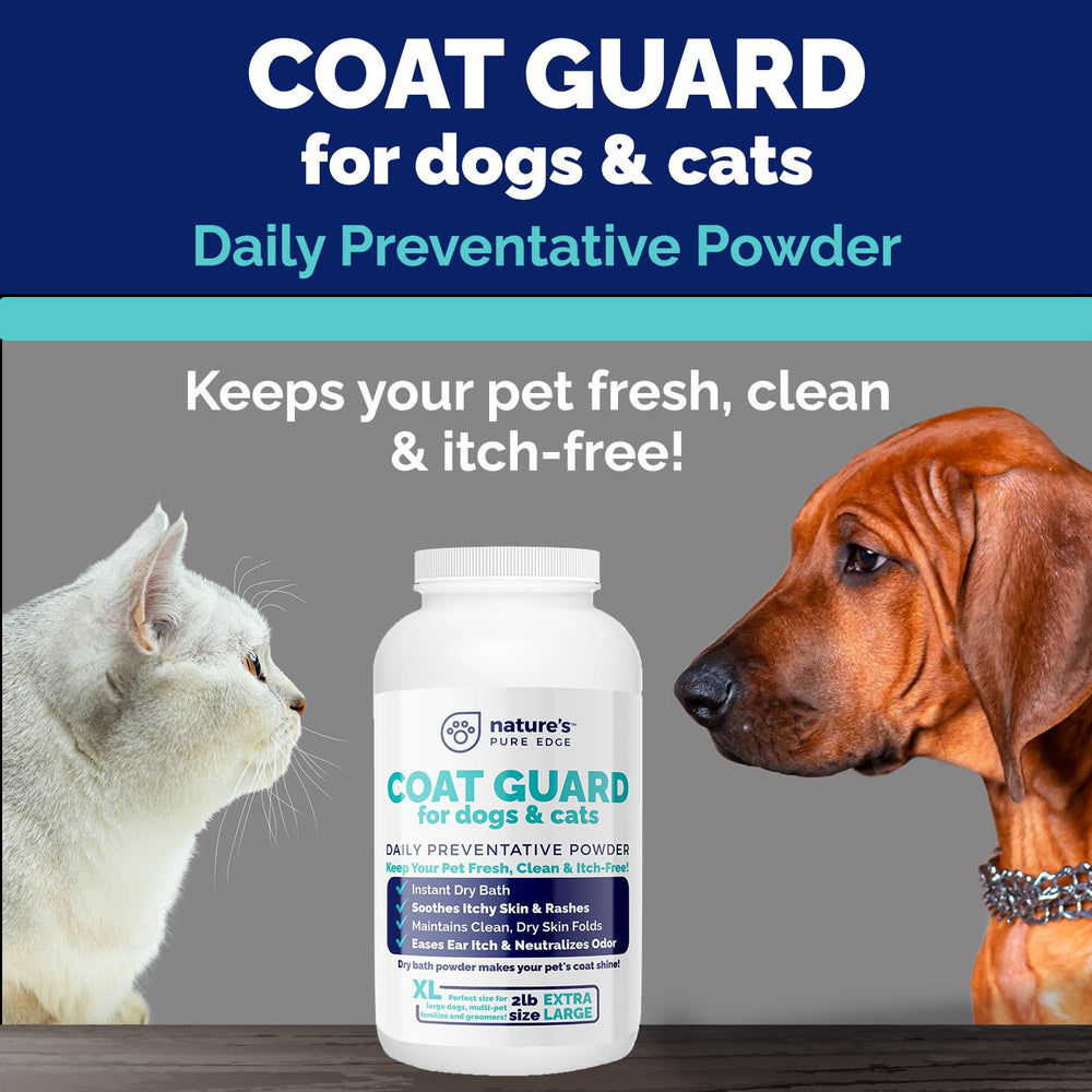 Nature's Pure Edge aloe soothing formula adds comfort during grooming