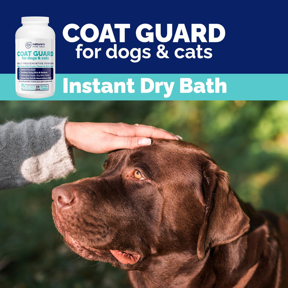 Nature's Pure Edge Coat Guard used in a multi-pet household