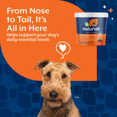 NaturVet All-in-One skin and coat care for a shinier look