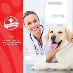 NaturVet Aller-911 Aloe Vera-infused formula supports skin moisture and comfort.