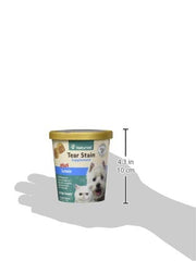 NaturVet Tear Stain Plus Lutein con extracto de arándano para apoyo diario