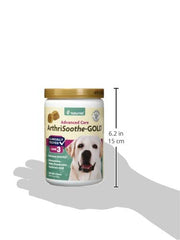 NaturVet Arthrisoothe-Gold Level 3 dog eating chews during daily routine for mobility.