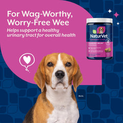 NaturVet Cranberry Relief Plus Echinacea closeup label highlights immune support ingredients