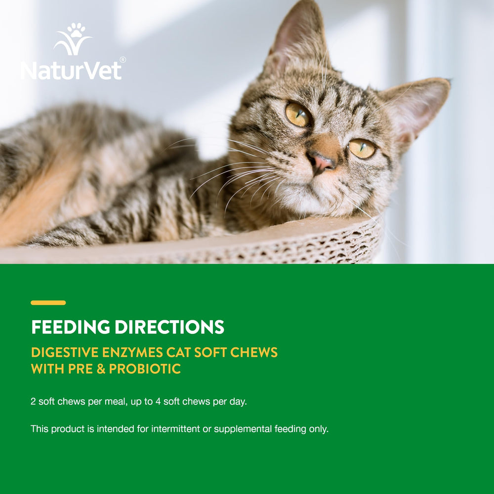 NaturVet Digestive Enzymes packaging front view