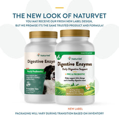 NaturVet Digestive Enzymes Plus Probiotics soft chews on hand show chewable, palatable form