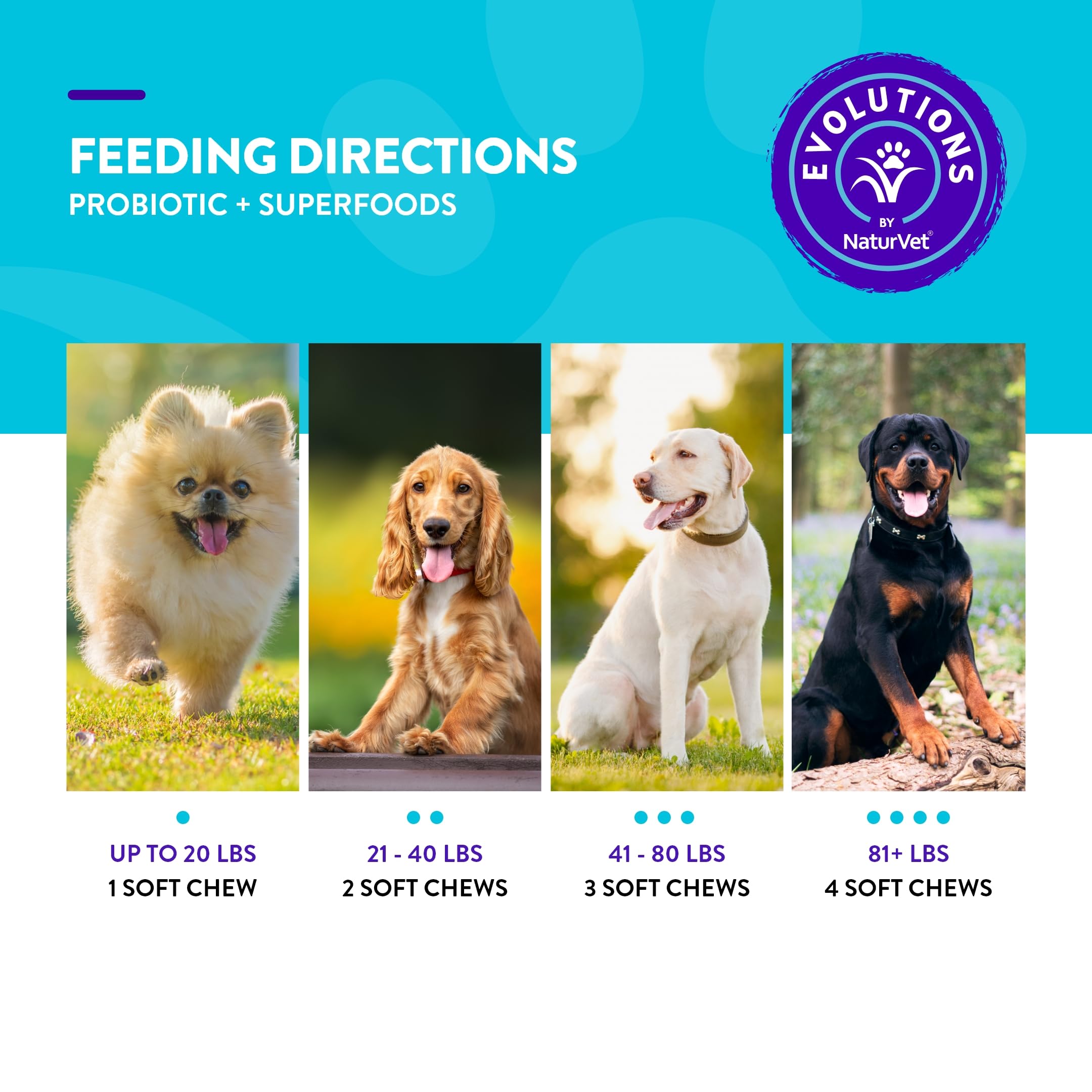 NaturVet Evolutions made-in-usa label signals vet-formulated care