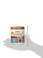 NaturVet Glucosamine DS Level 1 soft chews pet-joy scene suggests ongoing activity and comfort