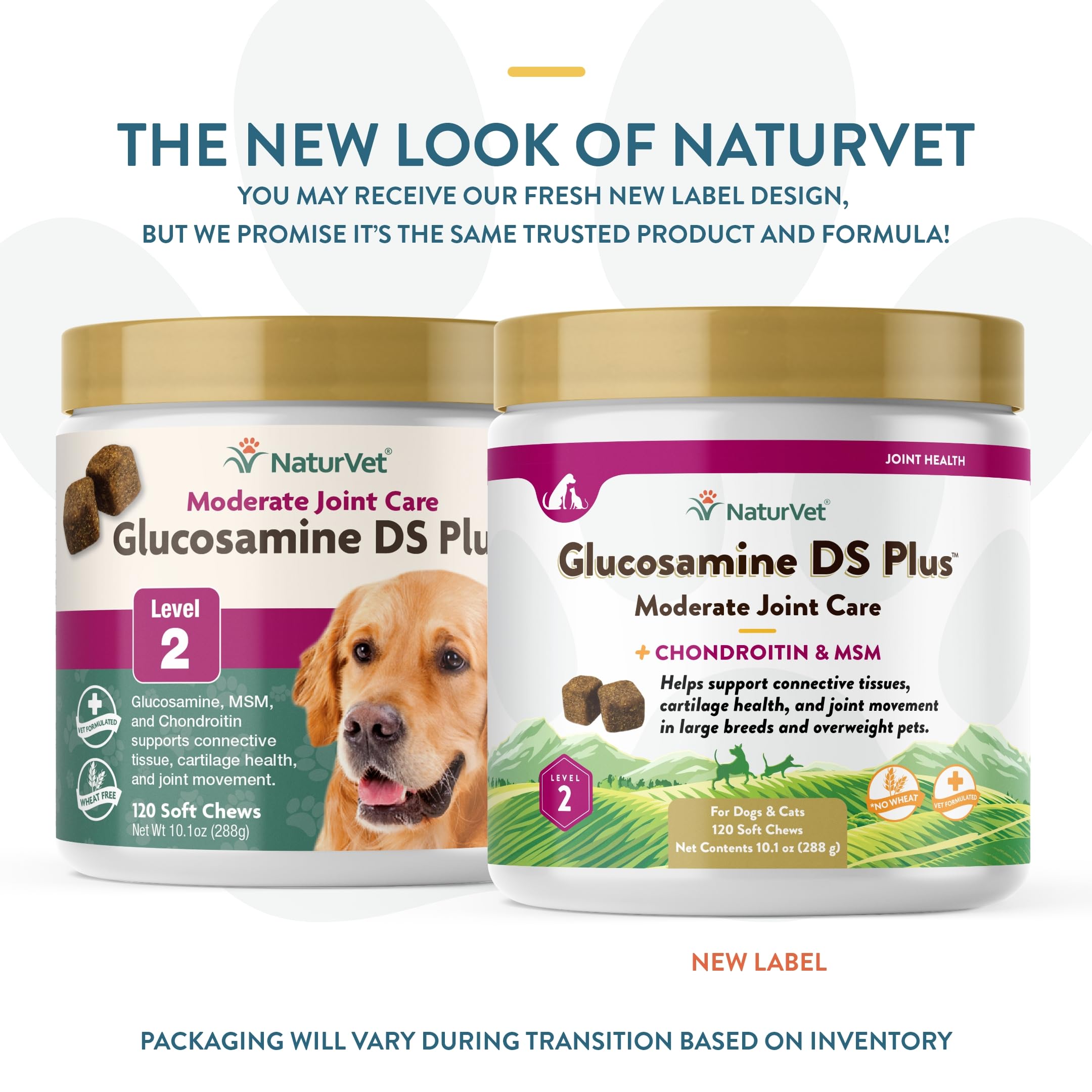 NaturVet Glucosamine DS Plus soft chews close-up highlighting tasty texture for easy feeding
