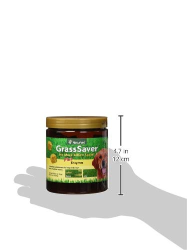NaturVet GrassSaver cranberries closeup emphasizes natural ingredients for dogs.