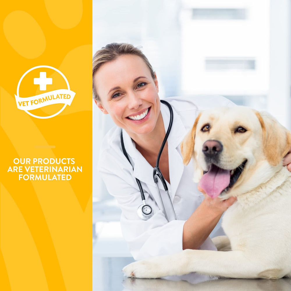 NaturVet GrassSaver made-in-USA stamp on packaging communicates quality.