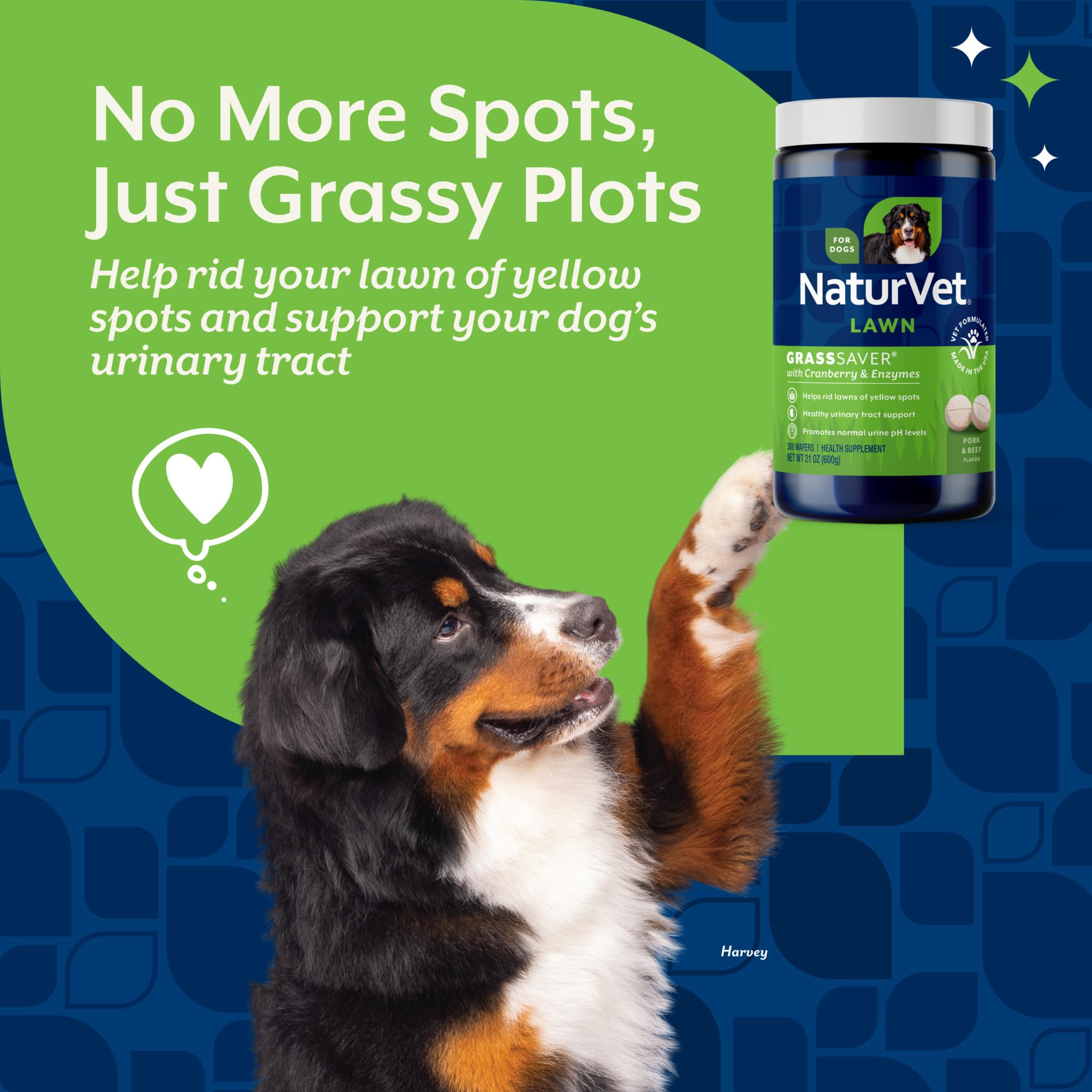Ingredient focus on NaturVet GrassSaver Wafers with B-complex vitamins