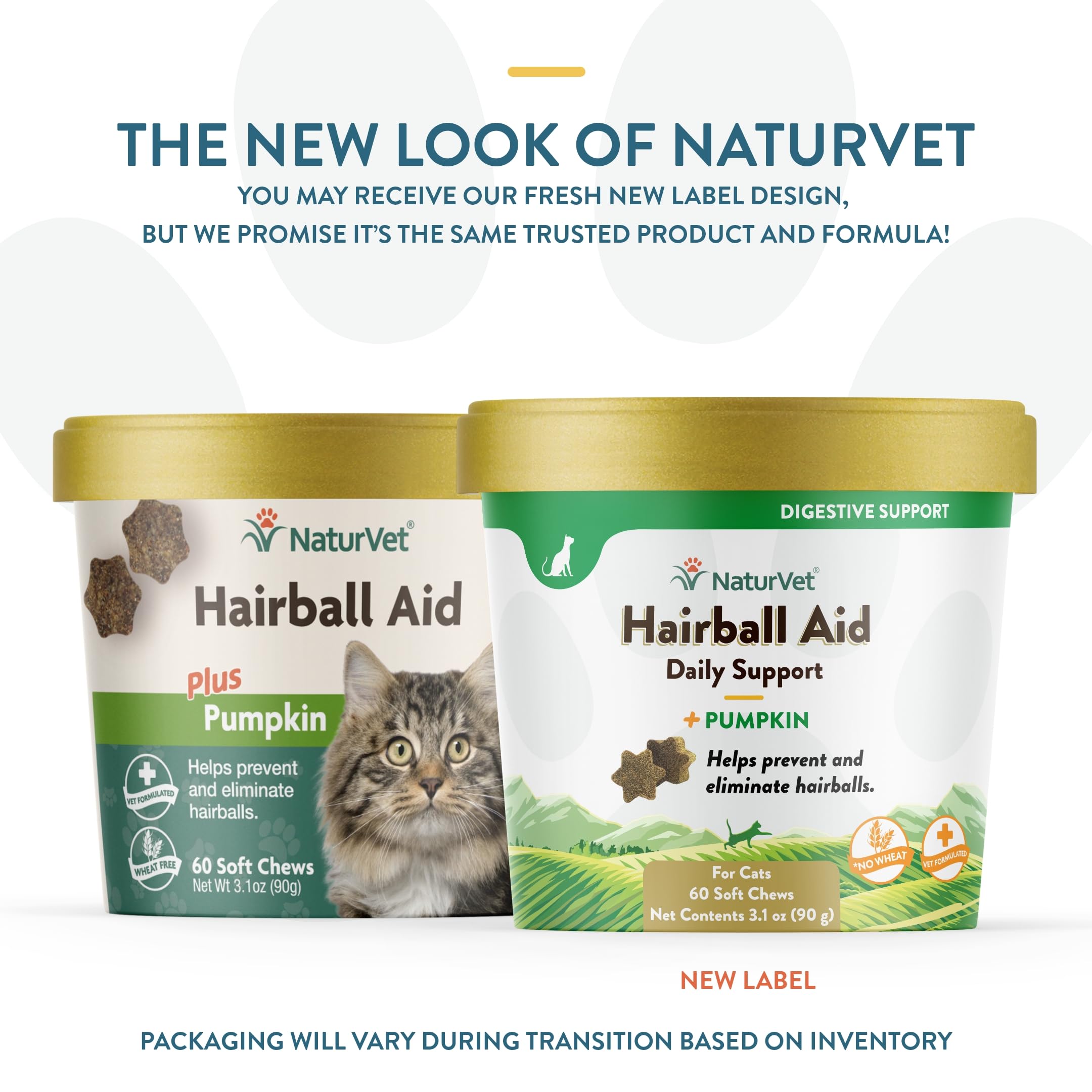 NaturVet Hairball Aid pumpkin fiber closeup highlighting natural fiber for digestion