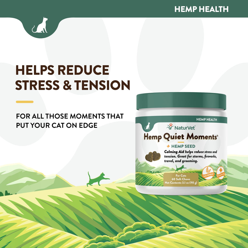 NaturVet Hemp Seed soft chews close-up highlighting hemp-based ingredients.