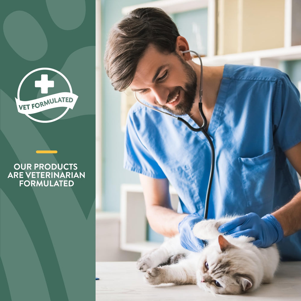 NaturVet ingredients like glucosamine and MSM appear on pack for joint care.