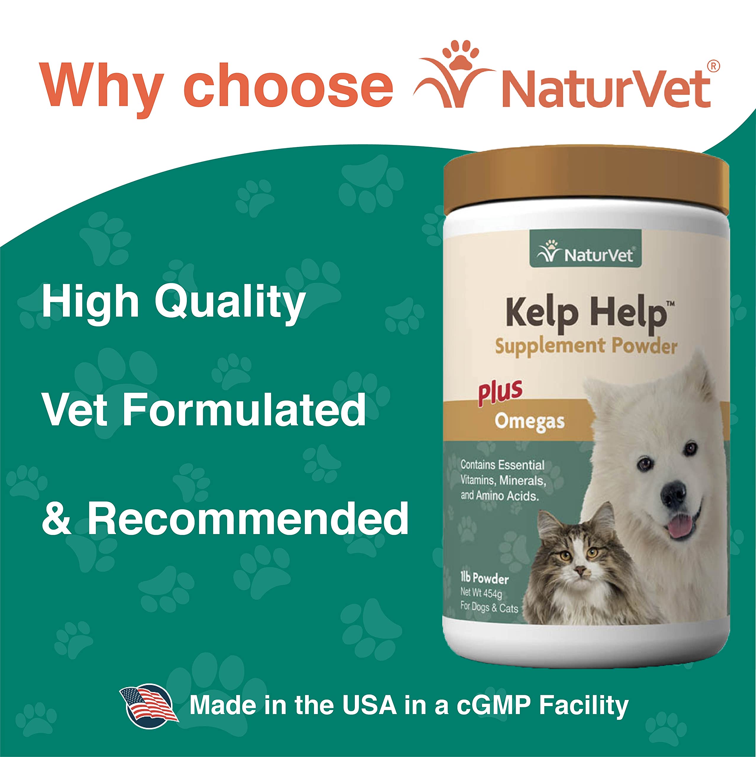 NaturVet Kelp Help Plus Omegas cat skin closeup emphasizes skin health support