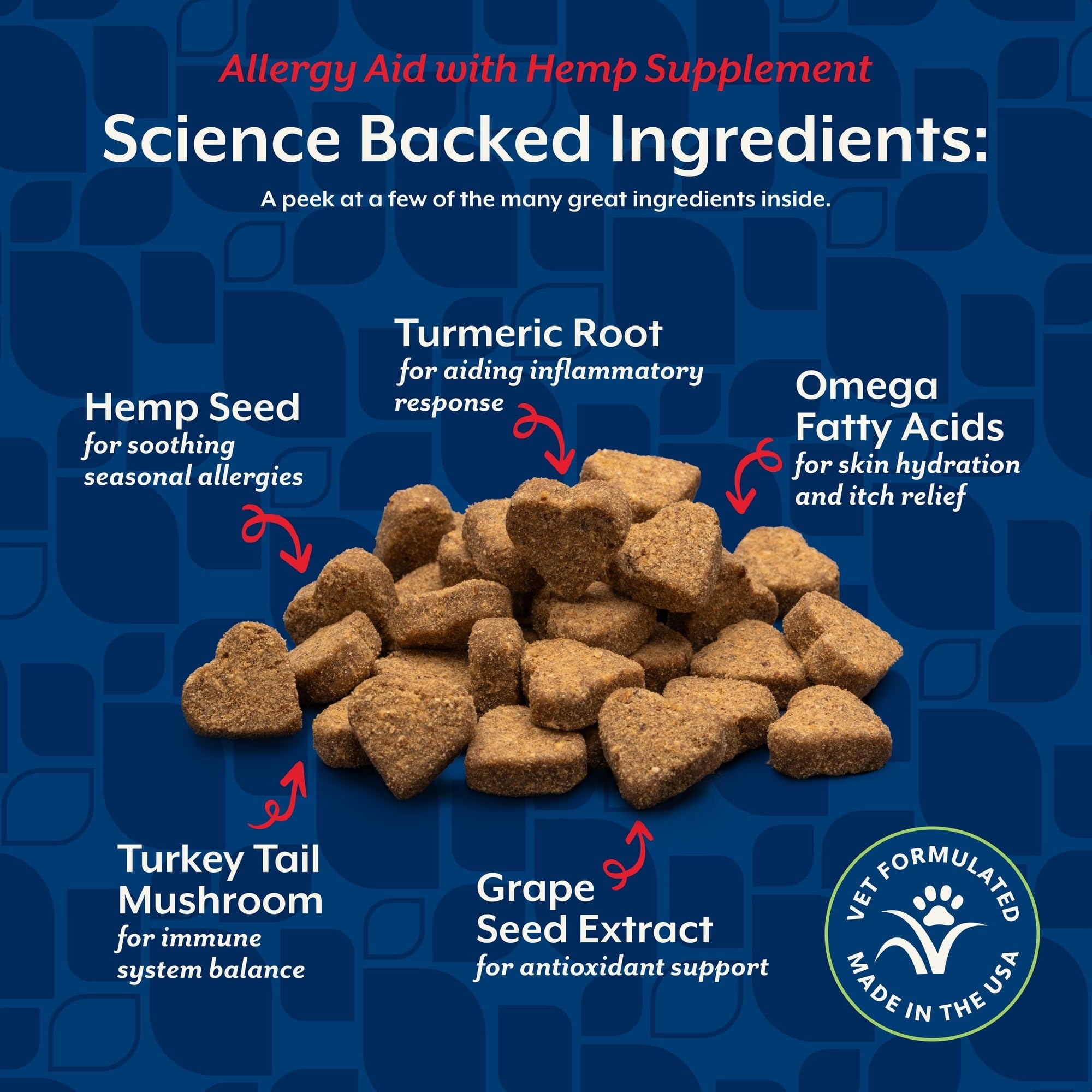 NaturVet made-in-USA cgmp stamp highlights quality and safety.