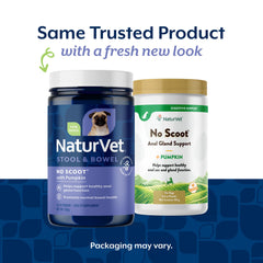 NaturVet No Scoot ingredientes pulpa de remolacha y cascarilla de psyllio para fibra