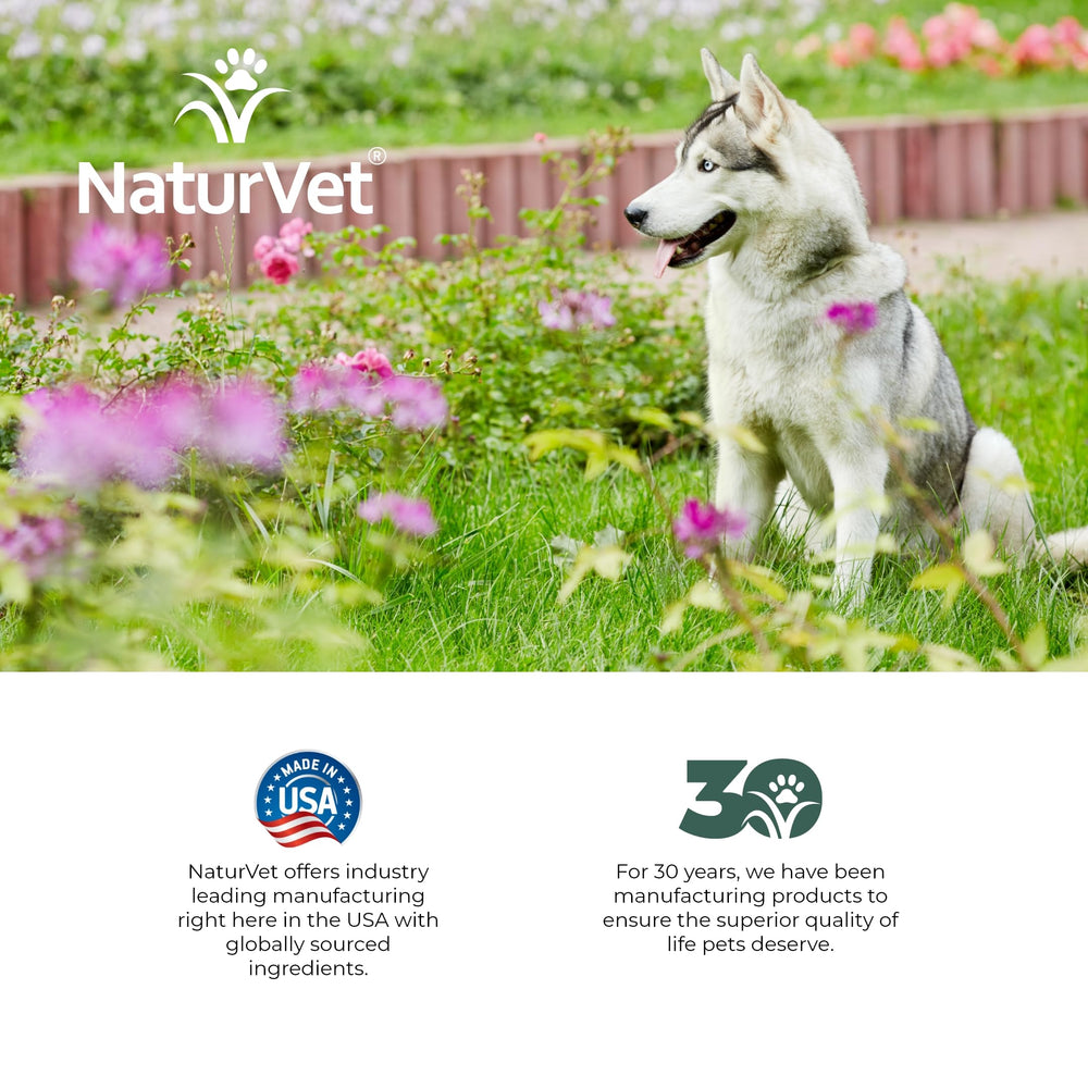 NaturVet Off Limits branding communicates trusted, US-made pet care