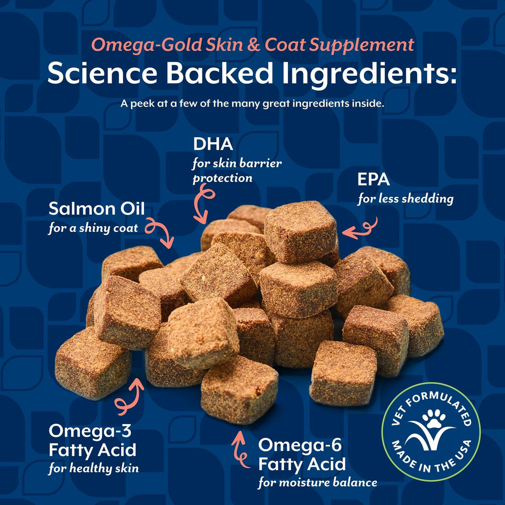 NaturVet Omega-Gold Plus coat-gloss photo suggests shinier coats for pets