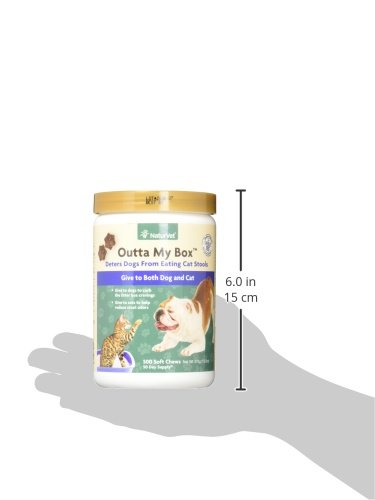 NaturVet Outta My Box product shot for dogs and cats using the formula