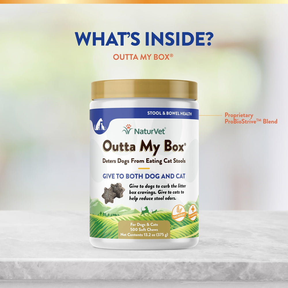 NaturVet Outta My Box vet-formulated chews for pet care