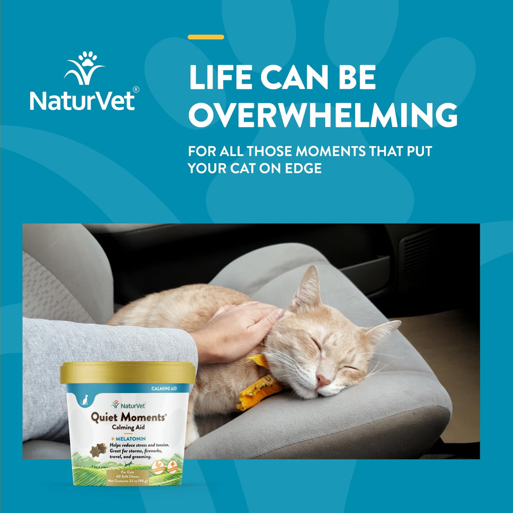 NaturVet Quiet Moments bottle pour shows easy travel and storm dosing