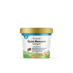 NaturVet Quiet Moments calming aid bottle for stress relief during storms